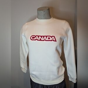 Canada Olympic Team Cotton sweat shirt, XS/S women 14 youth HBC